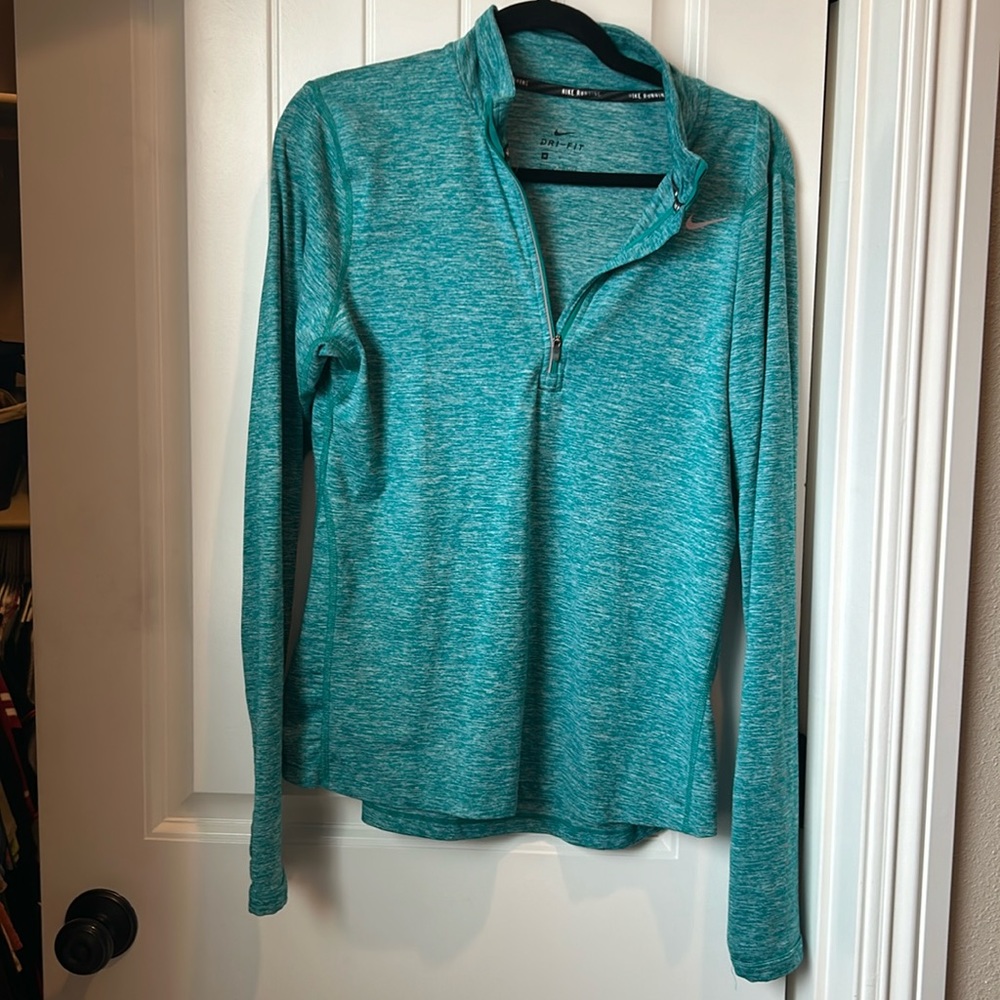 Nike dri fit 1/4 zip running jacket